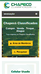 Mobile Screenshot of chapecoclassificados.com